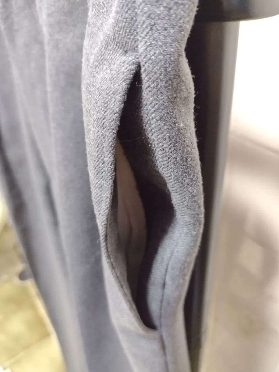 Calça Social Garbo de lã Cinza de Qualidade - Foto 3