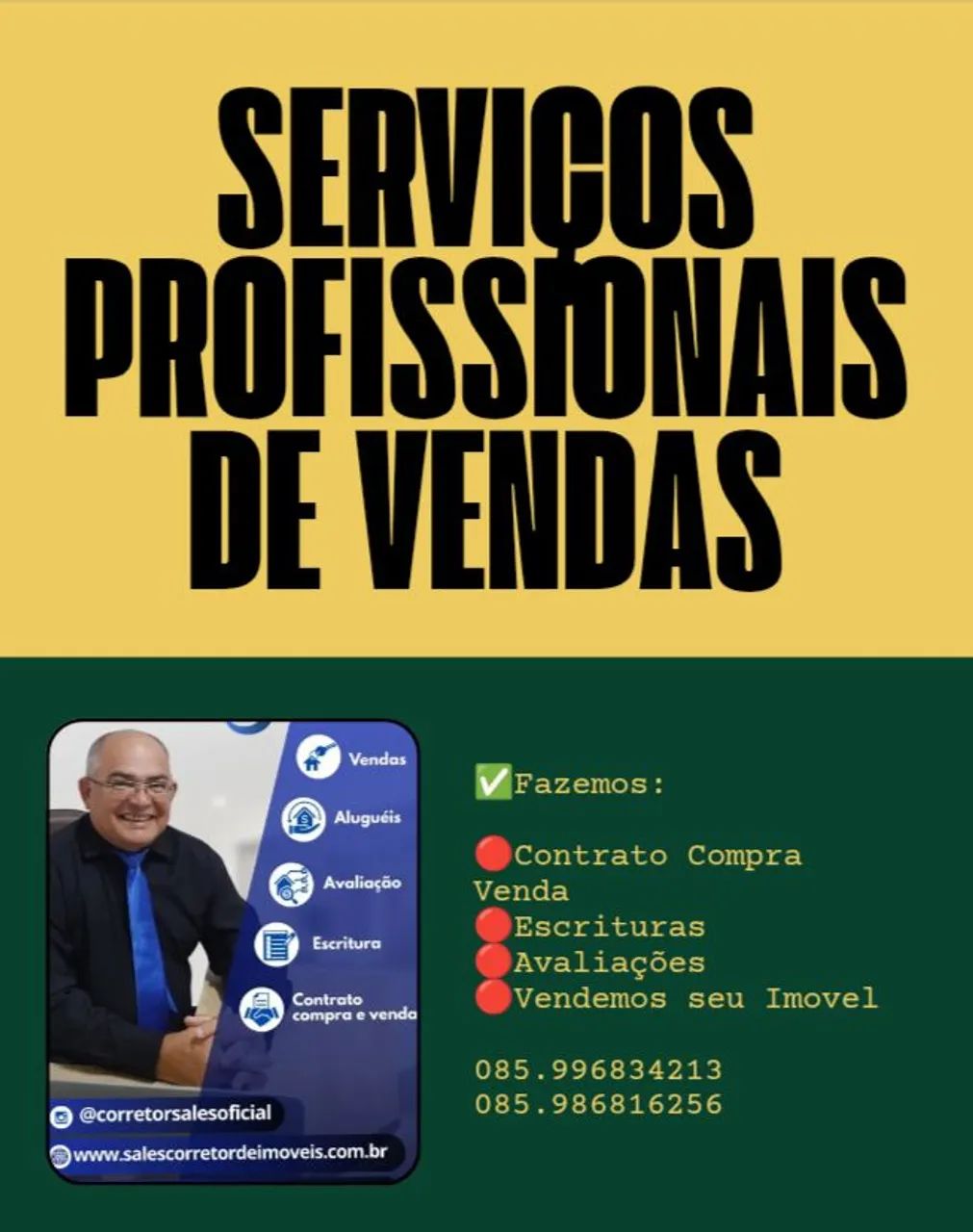 Escritura, Avaliação, Contratos e Venda de Imóveis em Geral