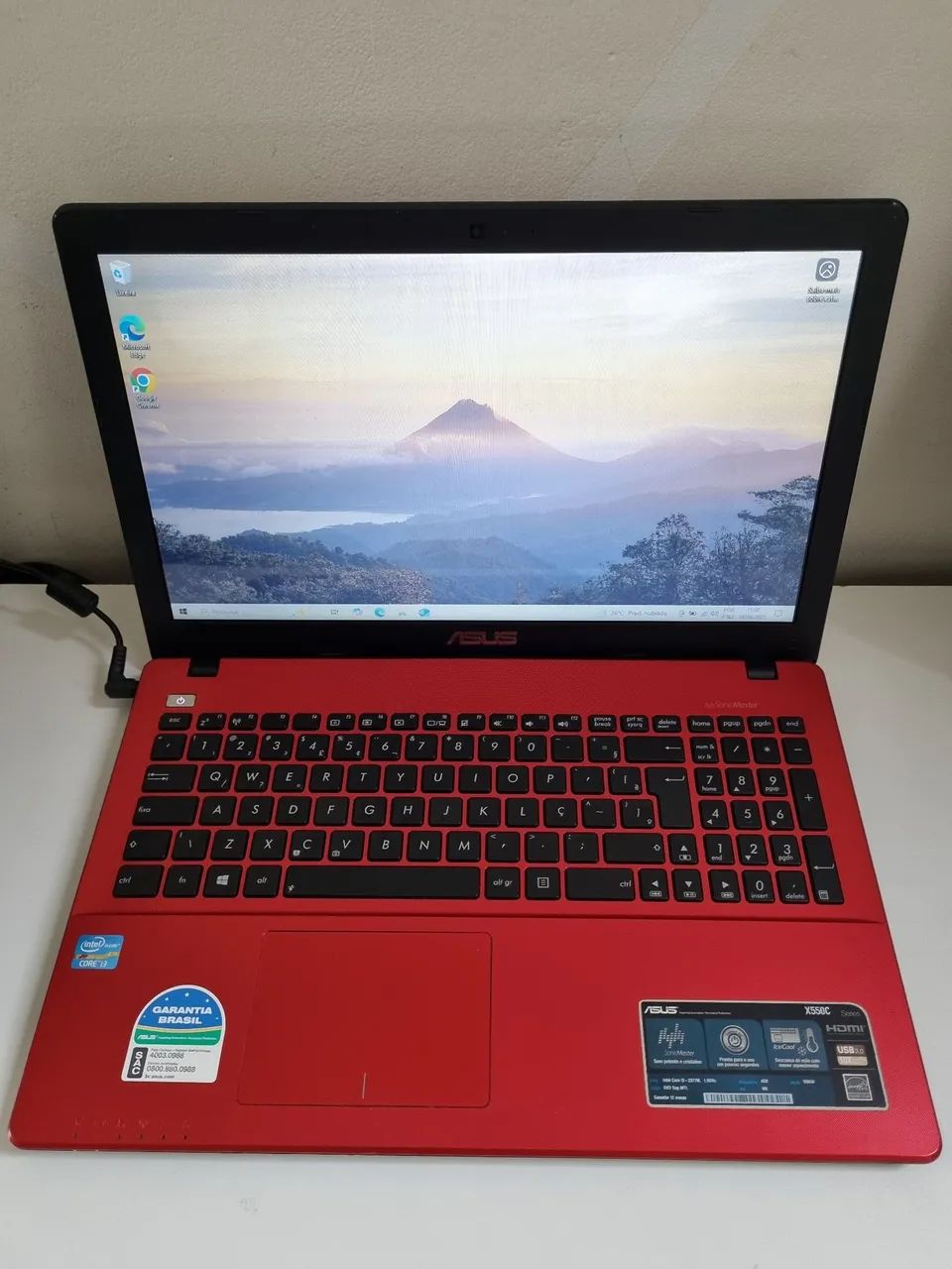 Notebook Asus X550 Intel Core I3 4Gb SSD 12Gb Tela 15.5 - Foto 3