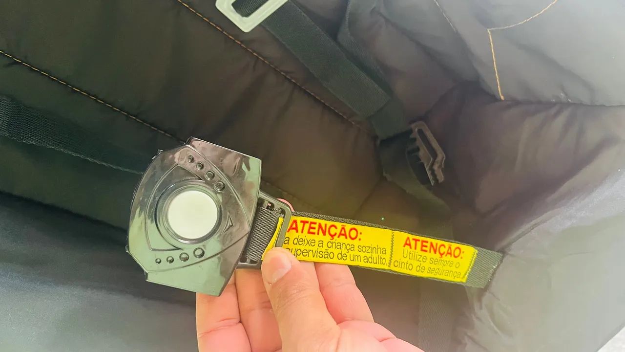 Carrinho De Bebê Capri Dupla Face Preto Caramelo - Galzerano - Foto 4