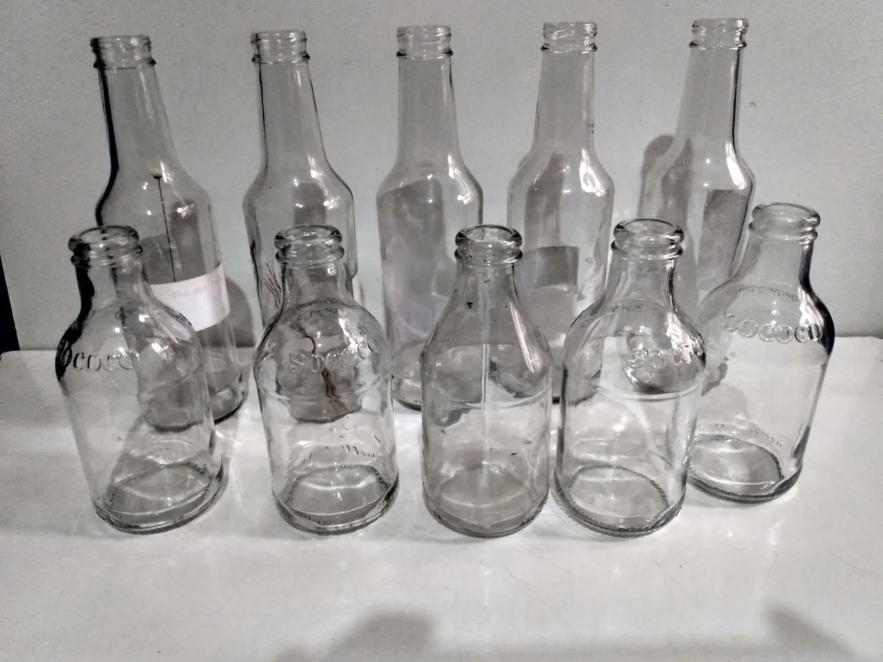 Garrafas de vidro para artesanato - Foto 3