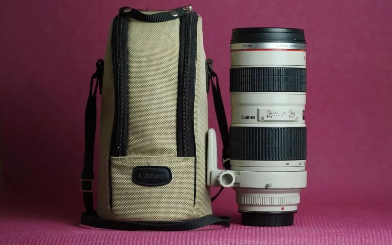 Lente Canon EF 70-200mm F/2.8 Zoom - Foto 6