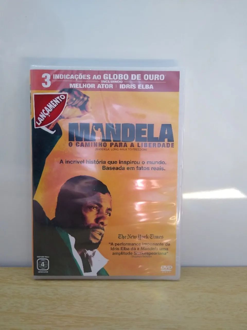 DVD Mandela - O Caminho Para Liberdade Lacrado