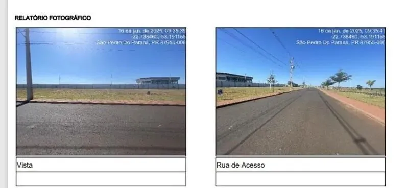 Leilão - SAO PEDRO DO PARANA/PR - TERRENO