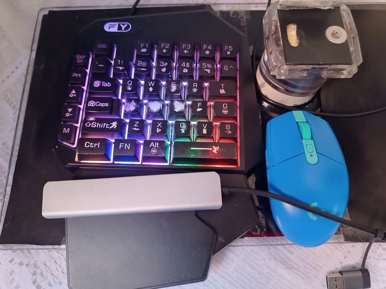 Teclado e Mouse Gamer - Perfeito para Jogos
