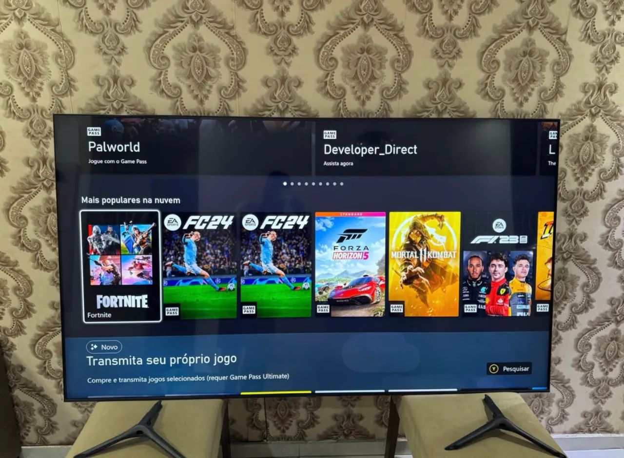 Smart tv Samsung 75 polegadas 4k - Foto 2