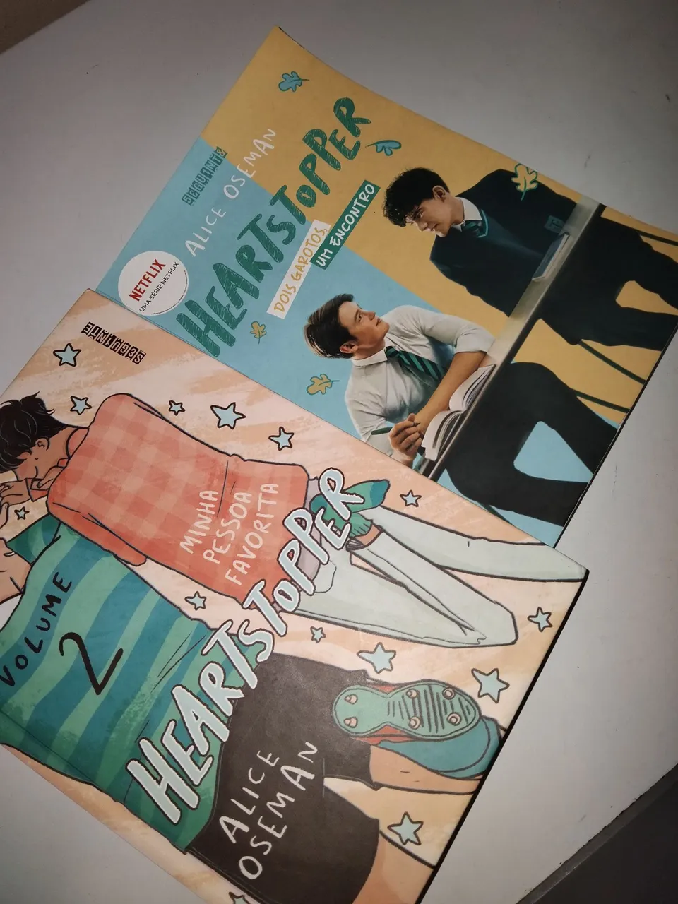 Heartstopper - Livros Volume 2 e Dois Garotos, Um Encontro