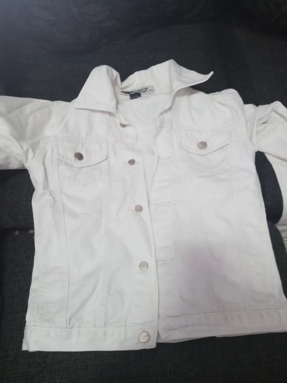 Jaqueta Jeans Branca - Elegância e Estilo
