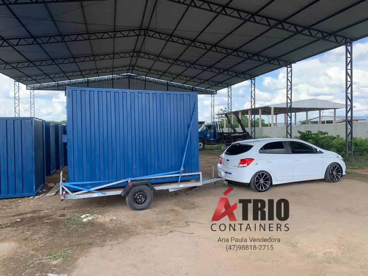 Container em módulos para depósito! 