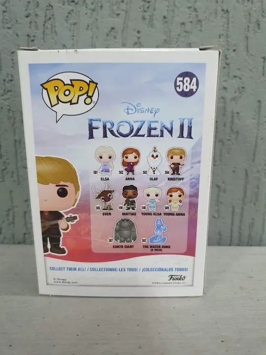Caixa Funko Pop Original Kristoff - Frozen II - 584 - Foto 3