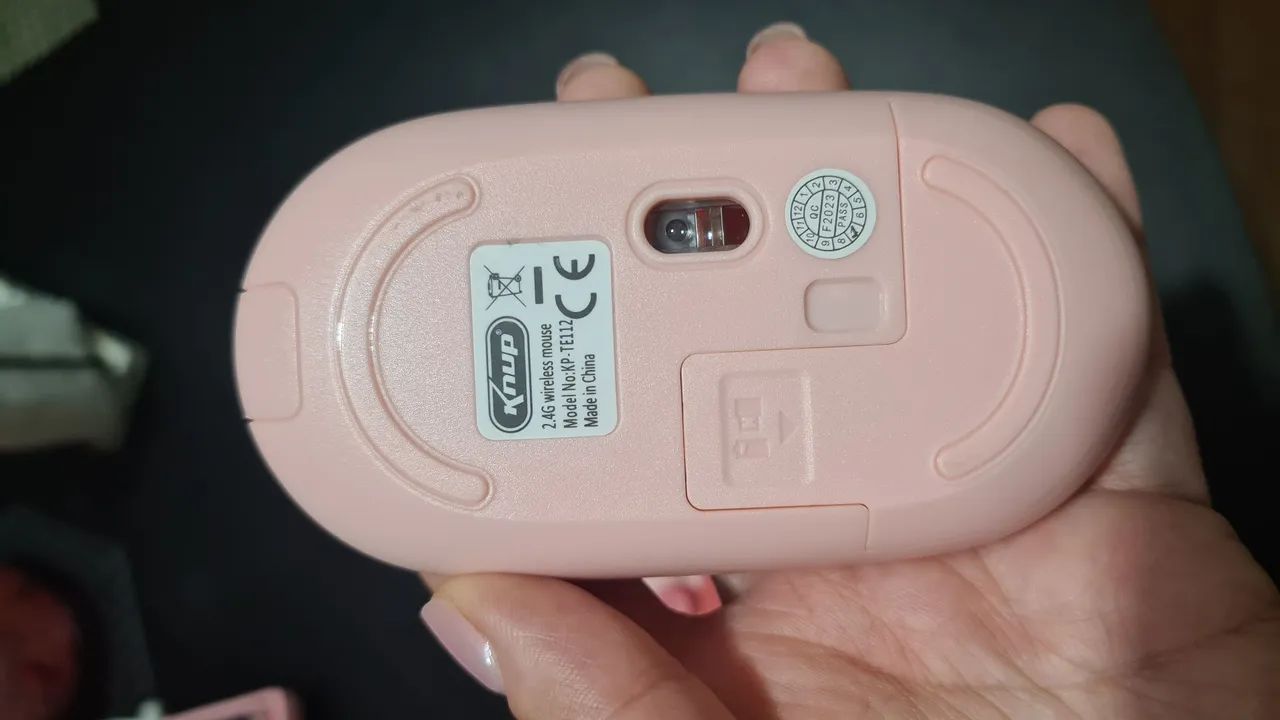 Kit Teclado e Mouse Rosa - Foto 3