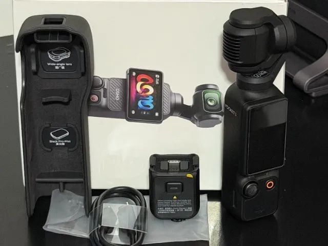 Osmo Pocket 3 A melhor Perfeita 4K 120 Fps Sensor 1 Polegada - Foto 2