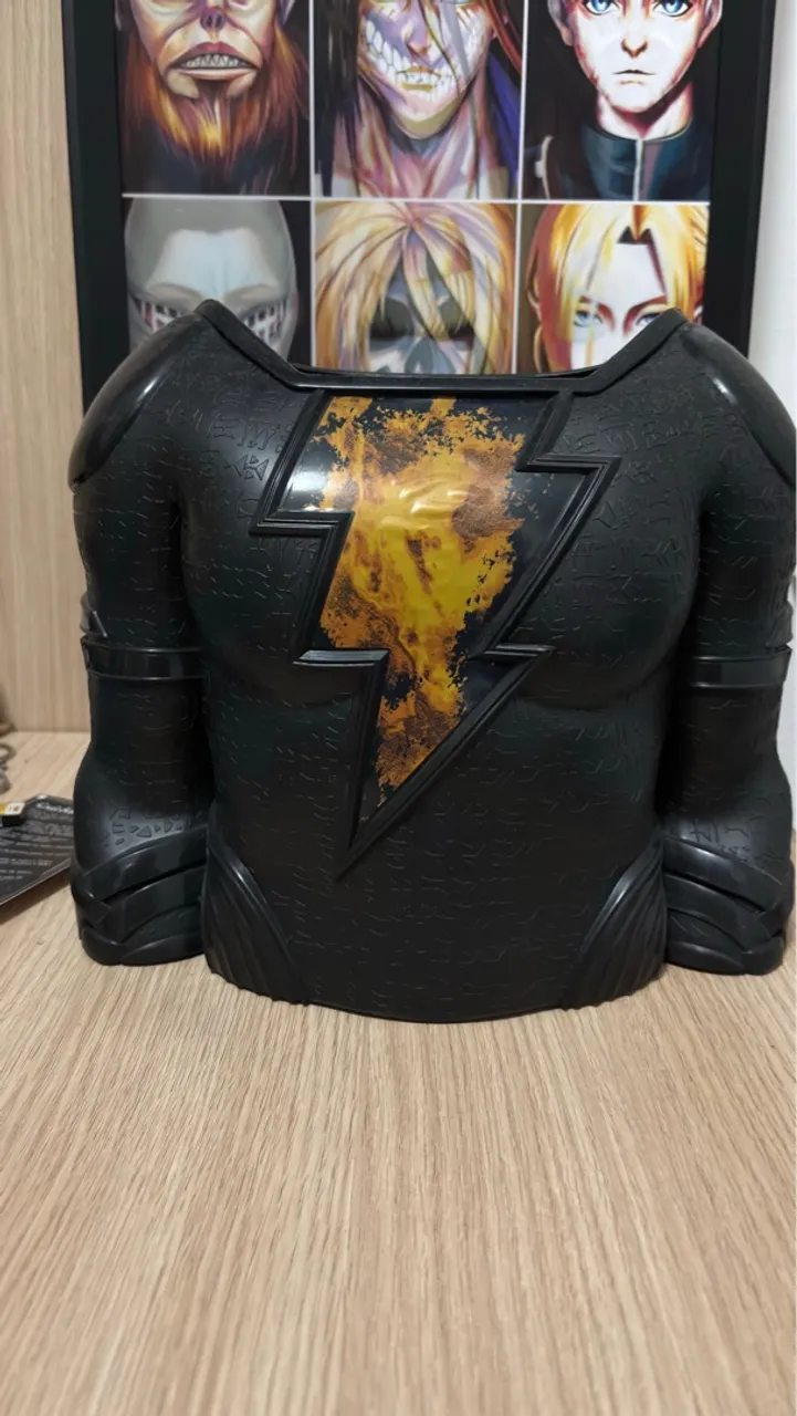 Balde de Pipoca Black Adam Cinépolis