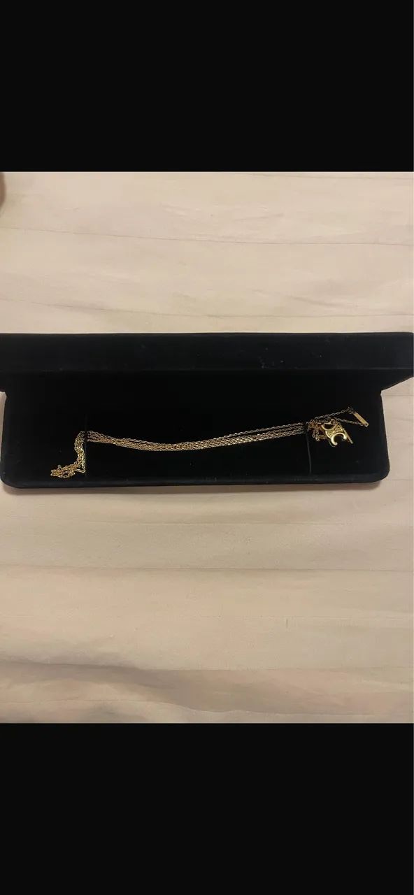 Gargantilha Celine nova banhada a ouro 18k - Foto 2