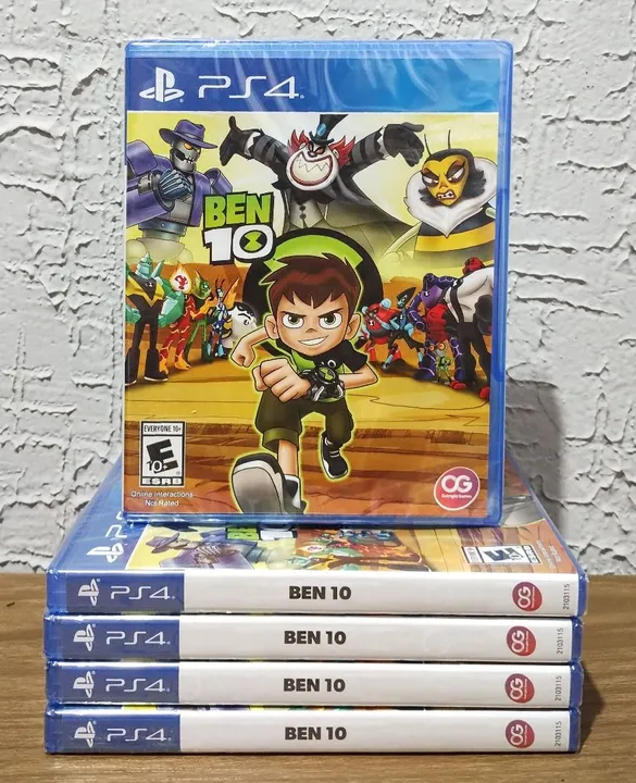 (Lacrado) Ben 10 Ps4 (Aceitamos seu jogo usado como pagamento)