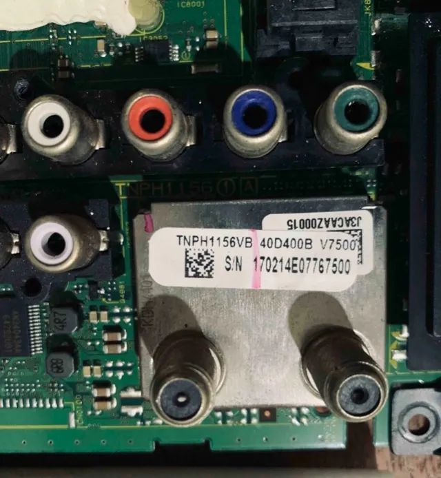 Placa Tc-40d400b Tv Panasonic Com Fonte Cabos Kit Completo - Foto 4