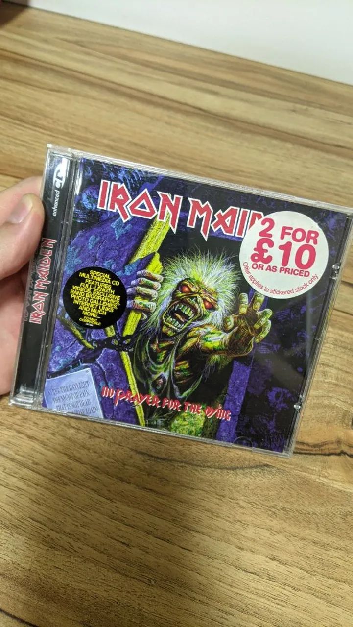 Iron Maiden - No Prayer For The Dying - CD Europeu
