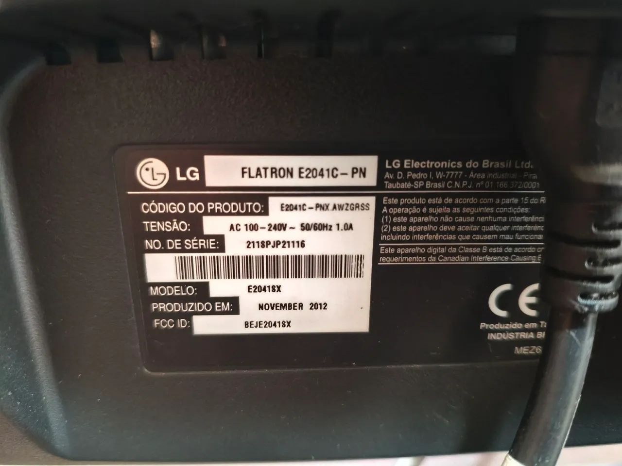 Monitor LG 20 polegadas - Foto 3