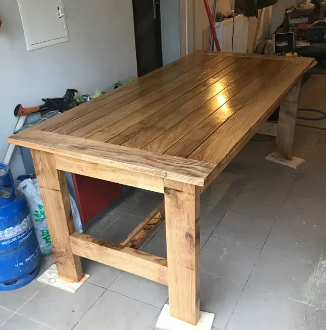 Mesa em Madeira Maciça - Atelier Gato Branco - Foto 5