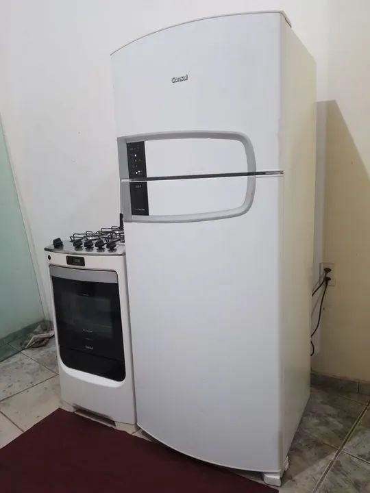 Geladeira Duplex + Fogão 4/bocas.... - Foto 2