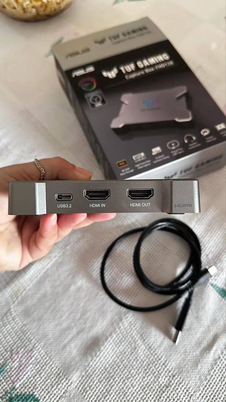 Placa de Captura Tuf Gaming Full HD 120 FPS - 950,00