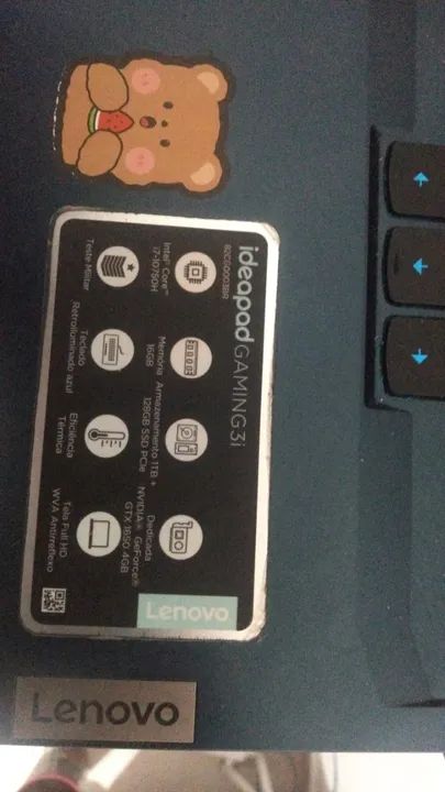 Notebook gamer Idead Gaming3! Placa Nvidia 1650 dedicada ! IntelCore7 - Foto 4