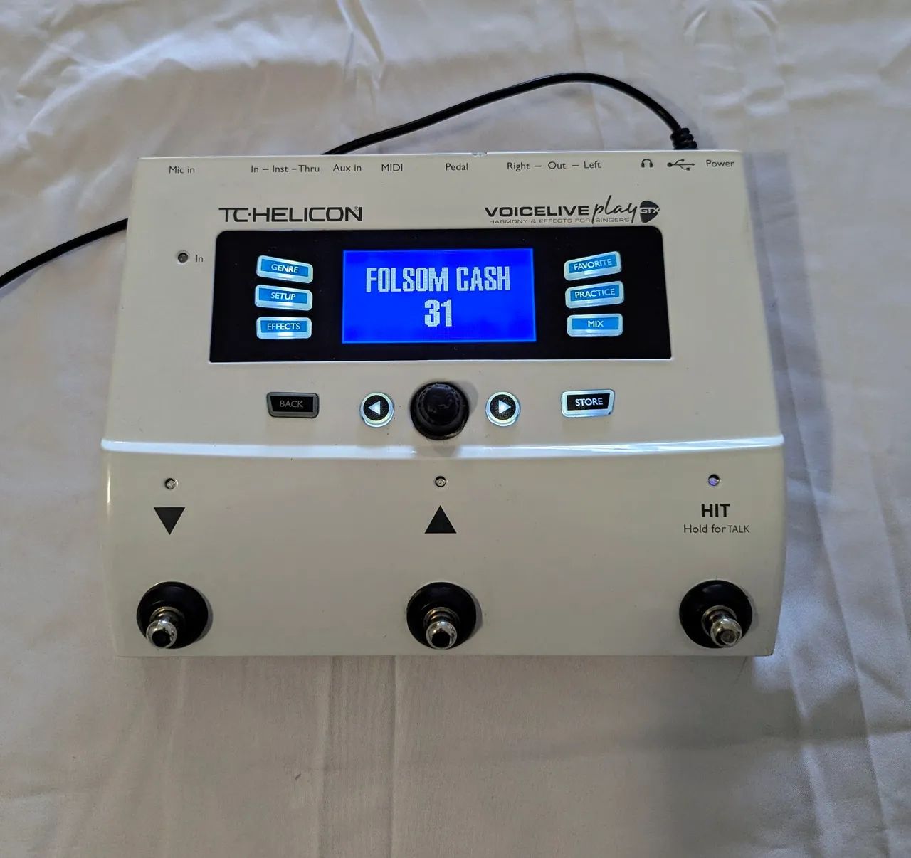 TC HELICON VOICELIVE PLAY GTX raro excelente - Instrumentos