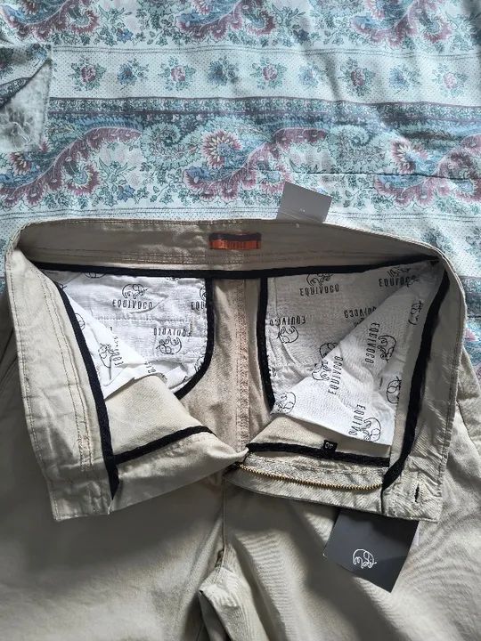 Calça de sarja nova tamanho 40 - Foto 3