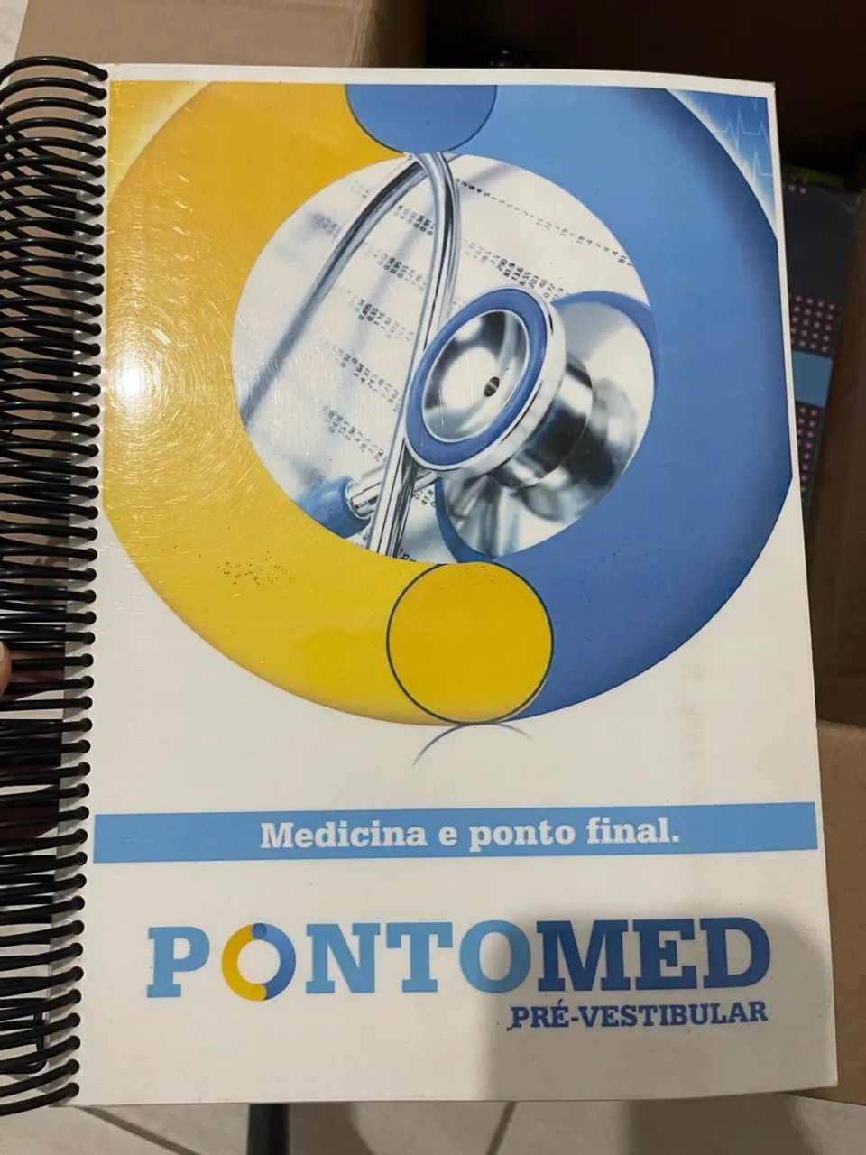Livros do cursinho Ponto Med