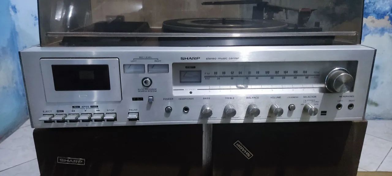 Aparelho de Som Sharp Vintage - Foto 3
