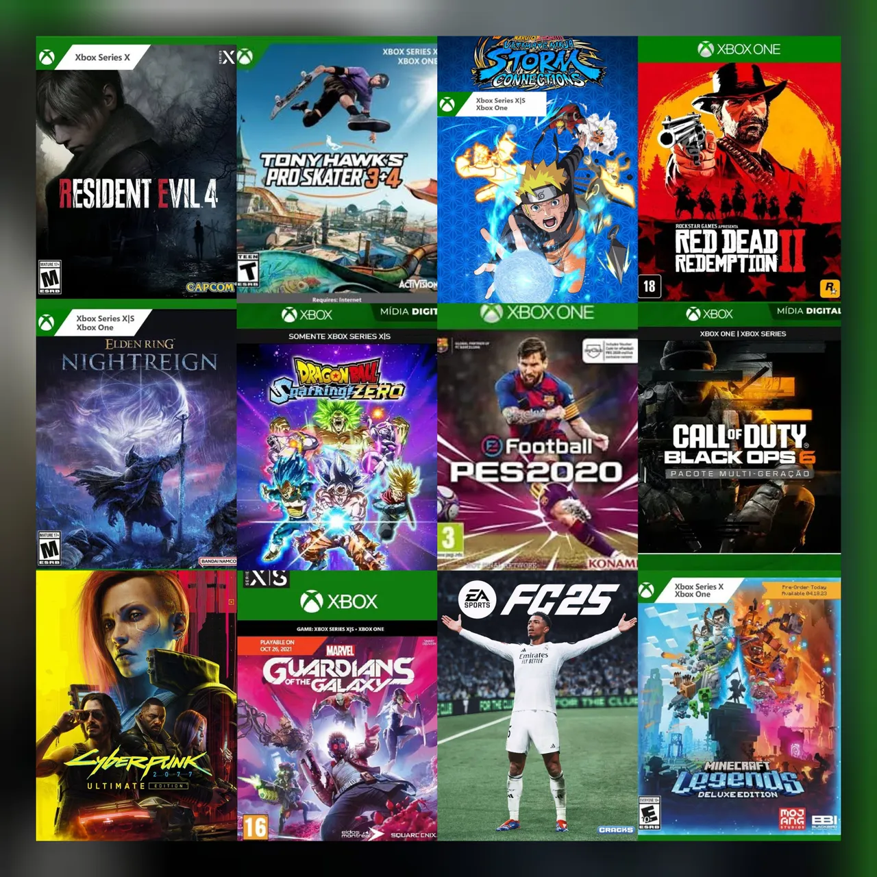 Jogos Xbox one e séries xs - entrega imediata