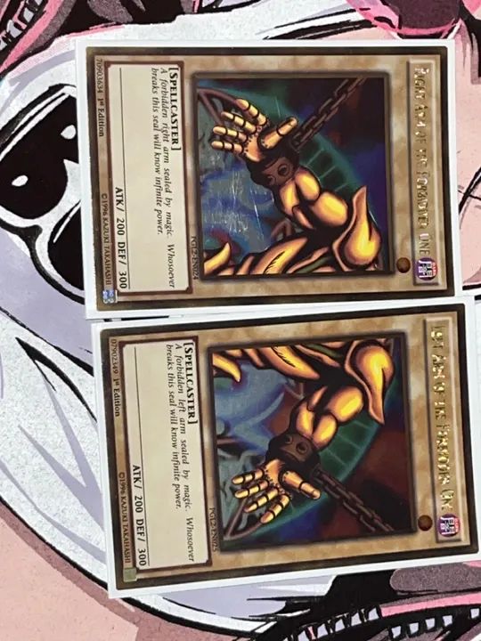 5 Partes do Exodia Yu-Gi-Oh! Gold Rare  - Foto 3