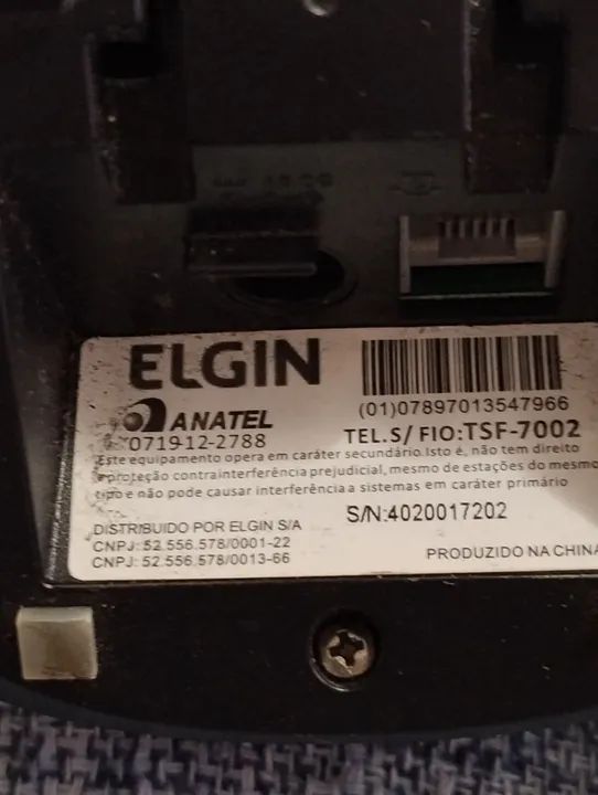 Telefone Sem Fio Elgin TSF-7002R - Foto 5