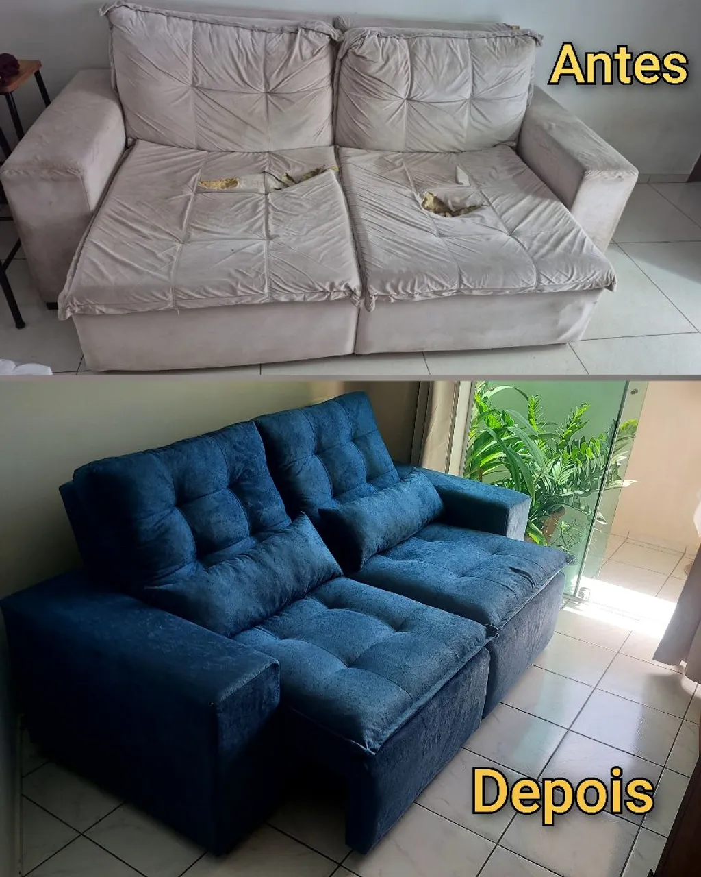 Reformas em Sofás e estofados em geral