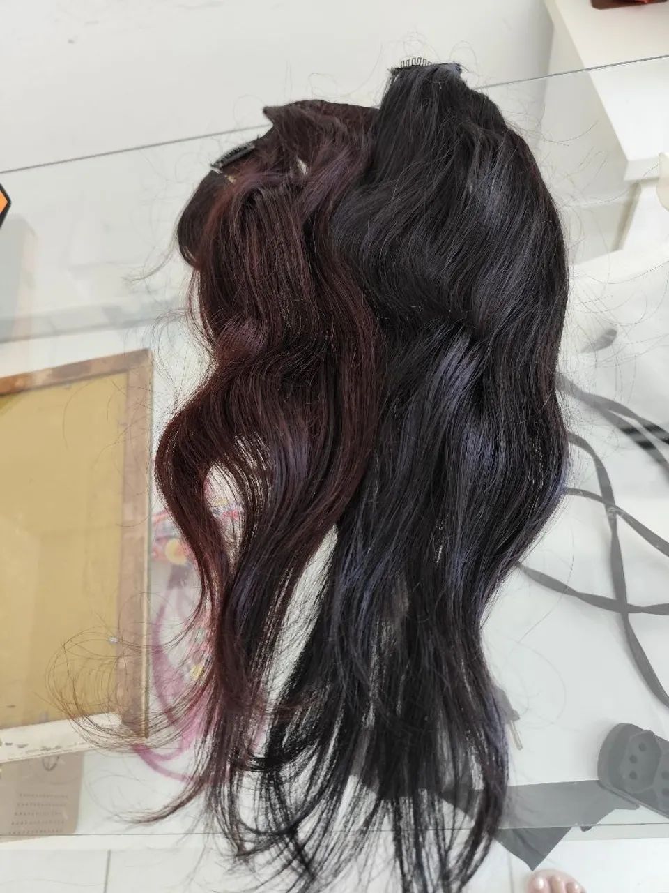 Mega Hair de cabelo humano