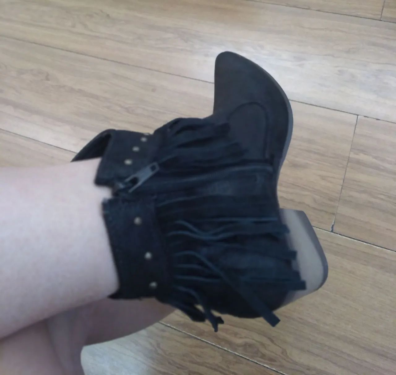 Bota preta linda - Foto 5