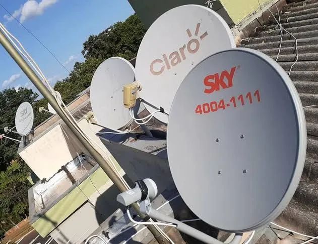 Antena Parabólica Sky instalada  - Foto 3