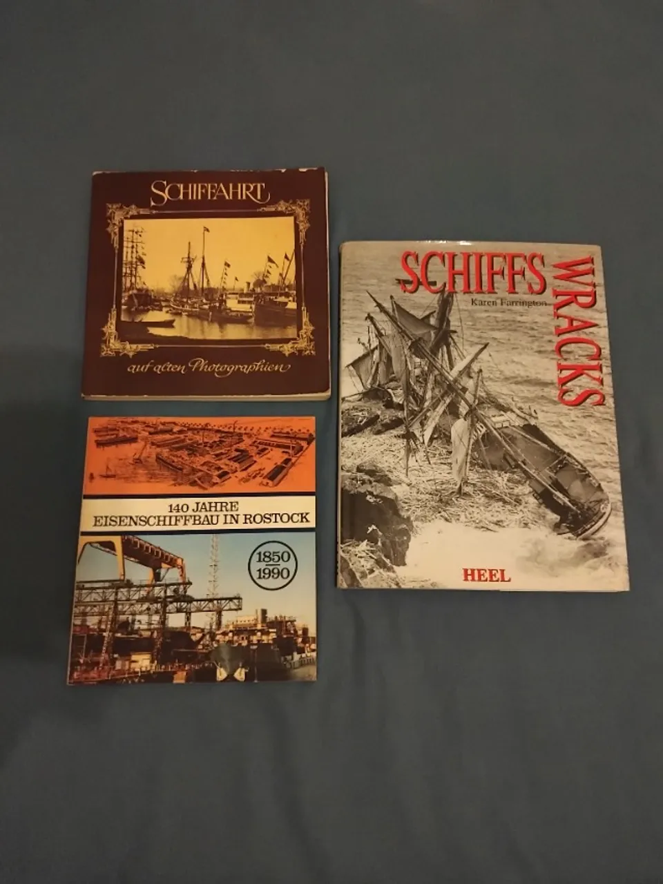 3 Livros Alemães sobre navegação