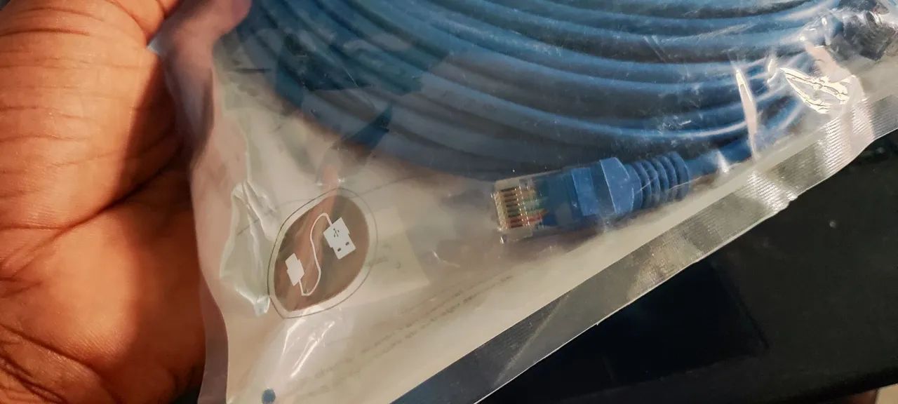 Cabo de rede 15 metros, internet Rj45  - Foto 2