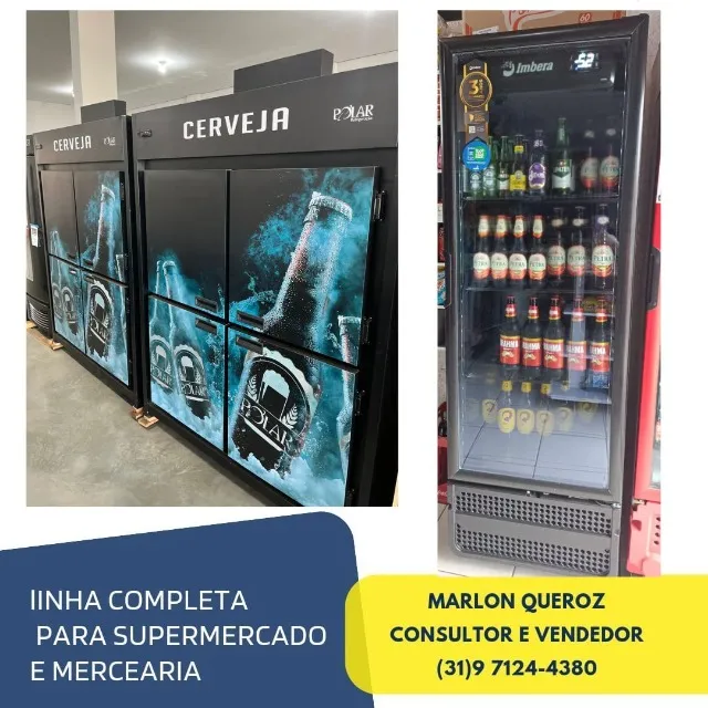 Cervejeira Porta Cega / Vidro Nova