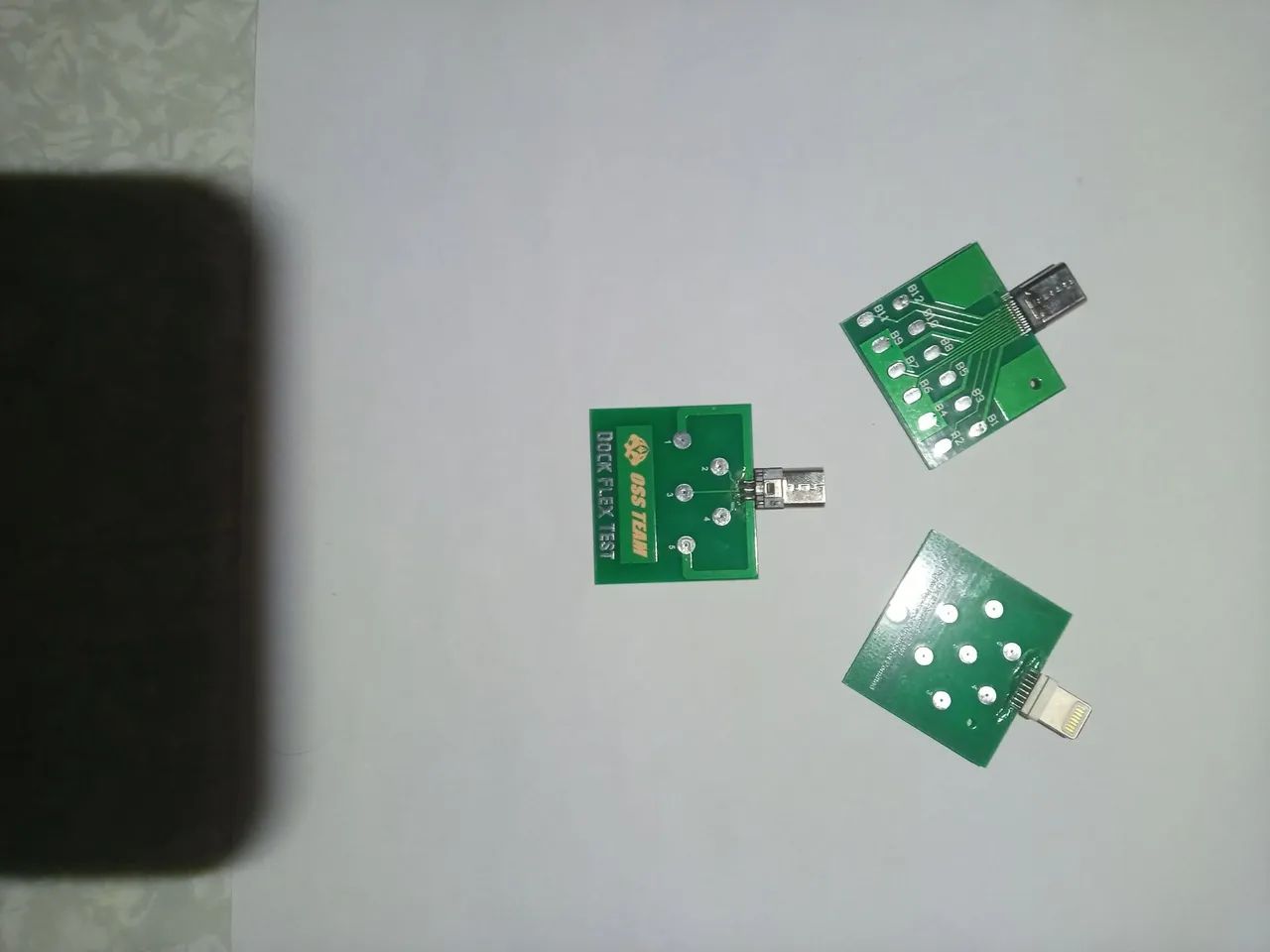03 Placas Dock Flex Tester (Micro/Tipo C e Iphone) - Foto 2