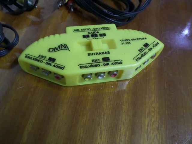cabos RCA componente cabo dvd