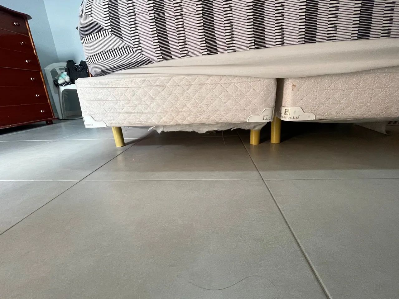 Cama Box Casal com colchão de Molas Ensacadas  - Foto 3