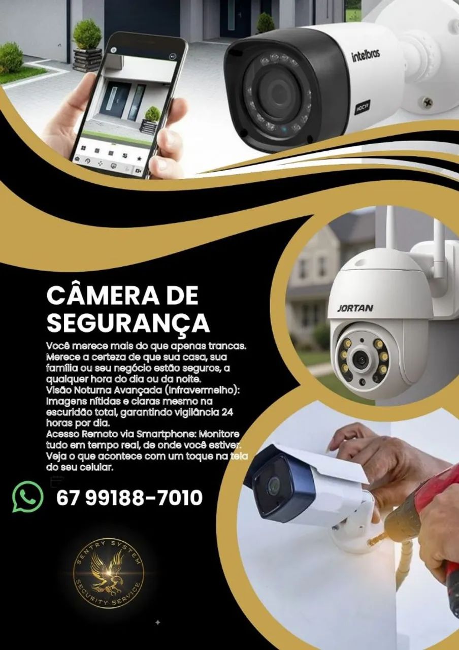 Câmeras de Segurança: Monitore e Proteja Seu Patrimônio!