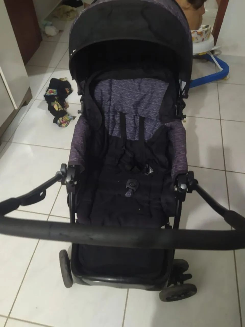 Carrinho de Bebê - Preto