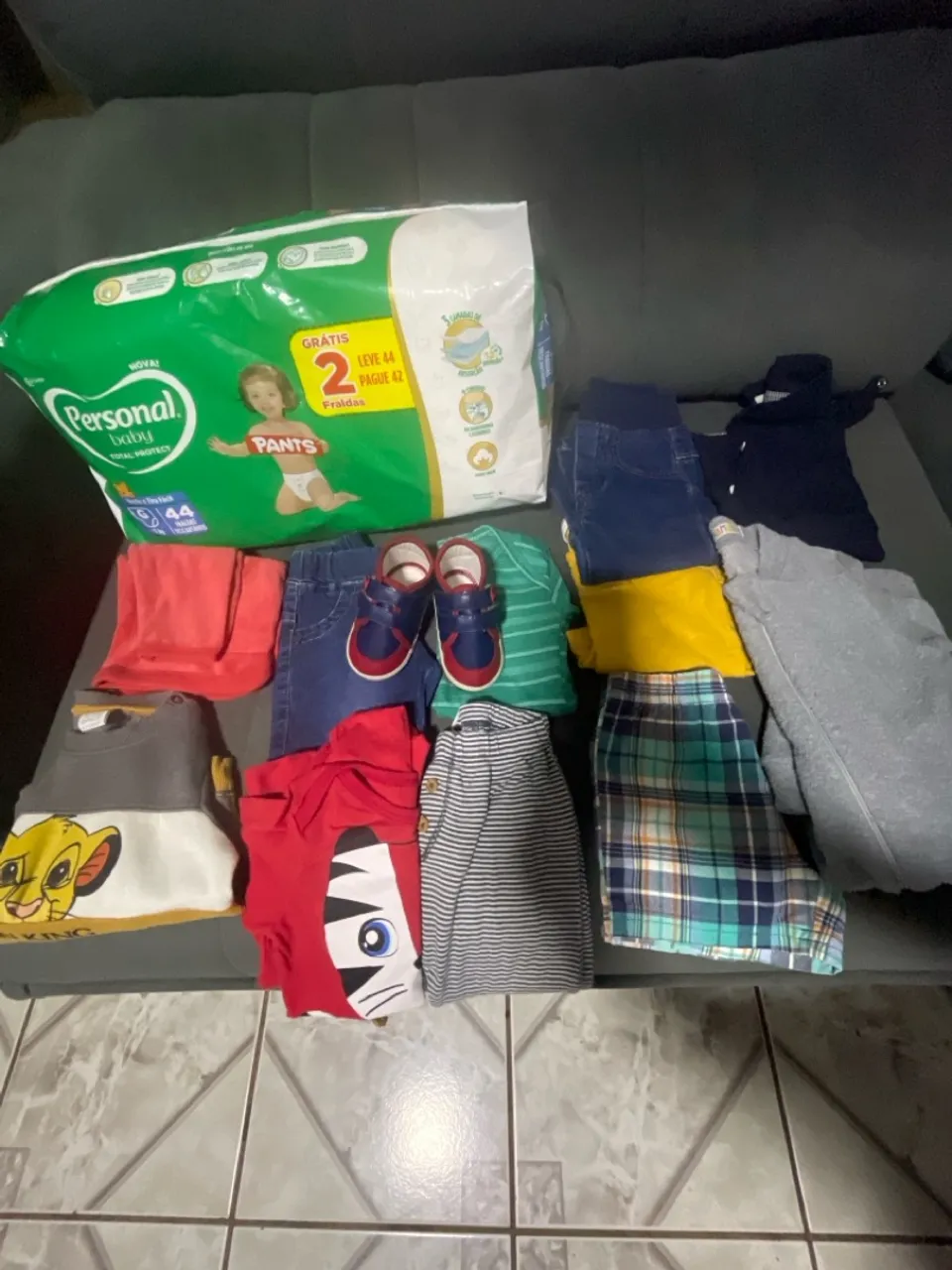 Roupas de bebê menino - Diversos tamanhos e estilos