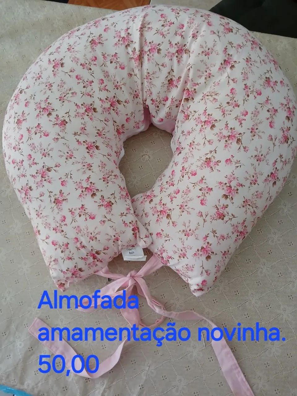 Almofada amamentação novinha