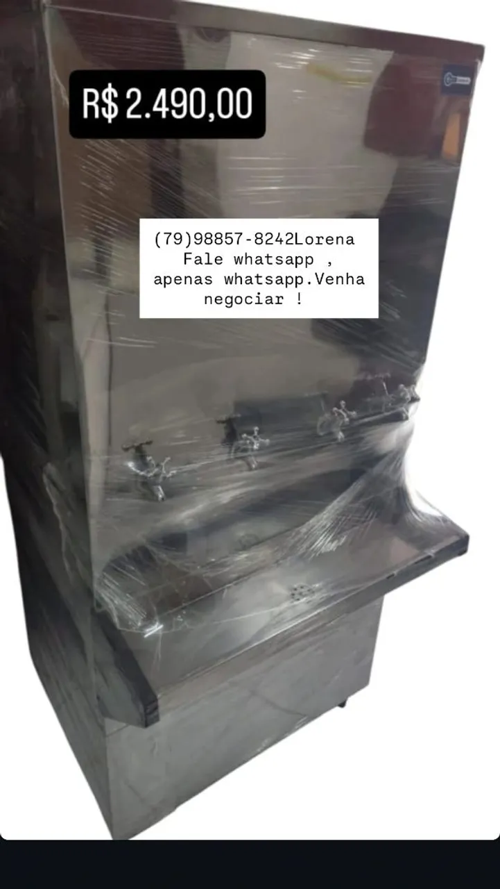 Bebedouro Industrial em Aço Inox - R$2.490,00