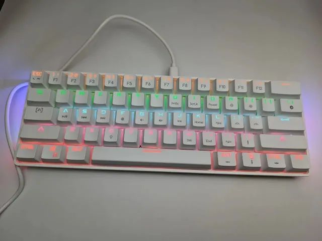 Teclado Mecânico Mucai Mk61 60% Switch Red Entrega gratis - Foto 2