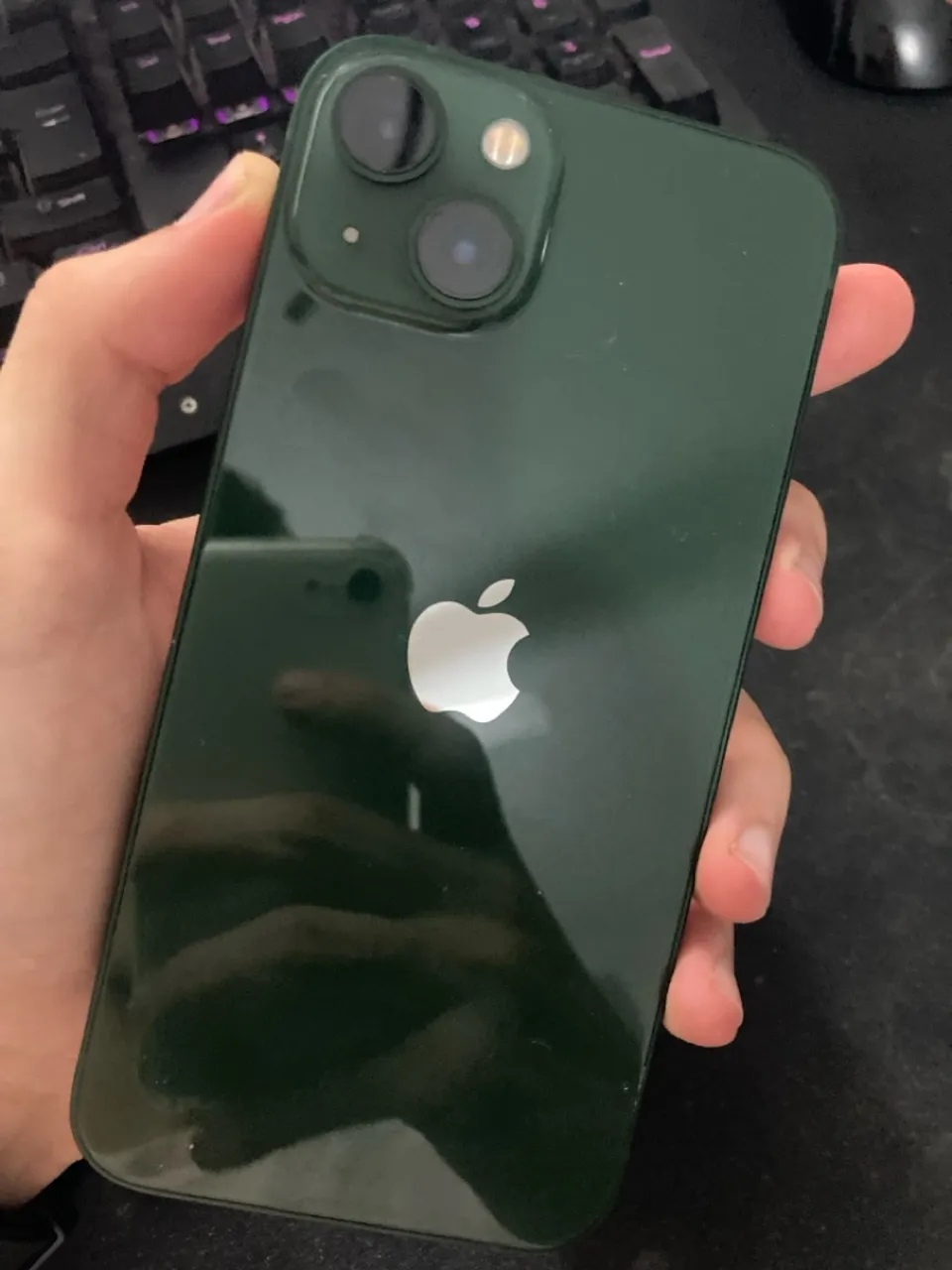 iPhone 13 verde sem marcas 128gb 89 bateria